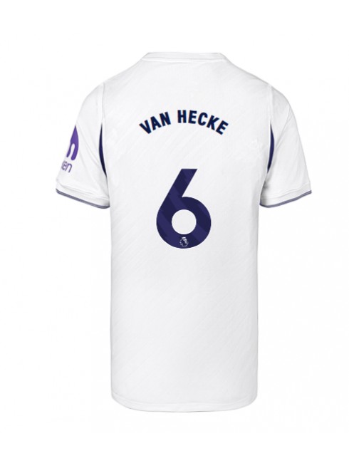 Moški Nogometna dresi replika Tottenham Hotspur Jan Paul van Hecke #6 Domači 2026-27 Kratek rokav Moški Nogometna dresi replika Tottenham Hotspur Jan Paul van Hecke #6 Domači 2026-27 Kratek rokav